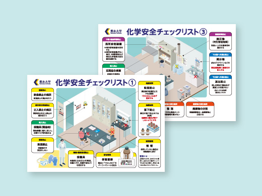 熊本大学 様 化学安全チェックリスト 日本語版 学内提示物